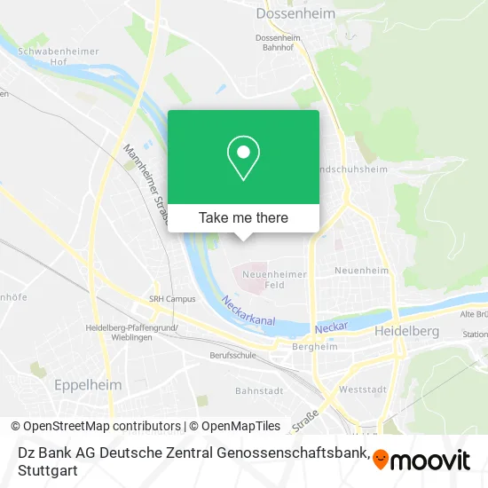 Карта Dz Bank AG Deutsche Zentral Genossenschaftsbank