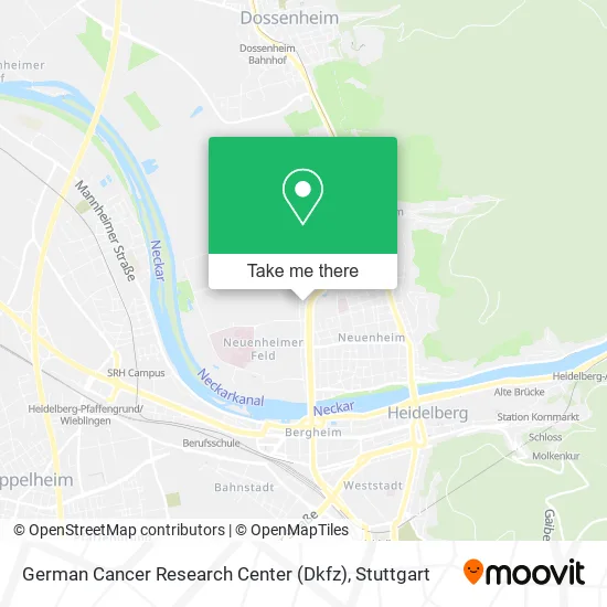 Карта German Cancer Research Center (Dkfz)