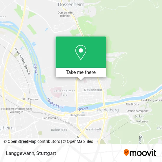 Карта Langgewann
