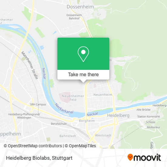 Карта Heidelberg Biolabs