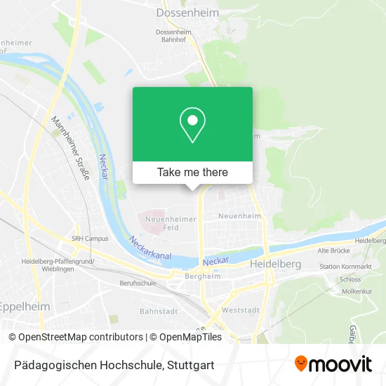 Карта Pädagogischen Hochschule