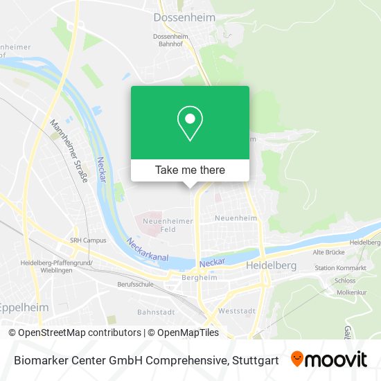 Biomarker Center GmbH Comprehensive map