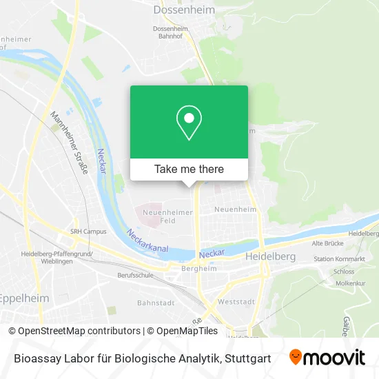 Карта Bioassay Labor für Biologische Analytik