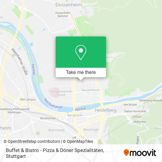 Buffet & Bistro - Pizza & Döner Spezialitäten map