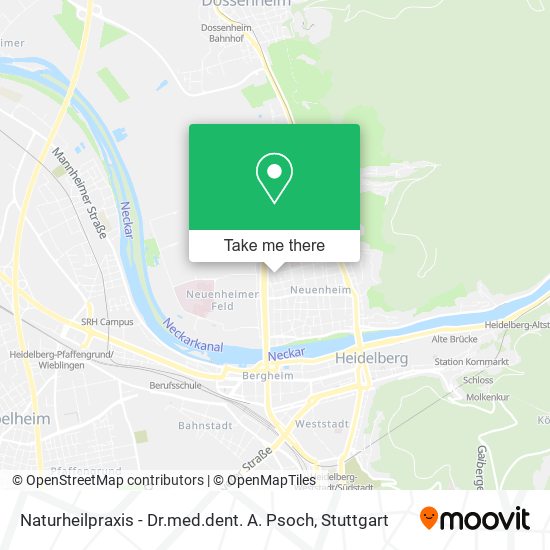 Naturheilpraxis - Dr.med.dent. A. Psoch map