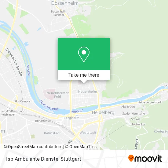 Карта Isb Ambulante Dienste