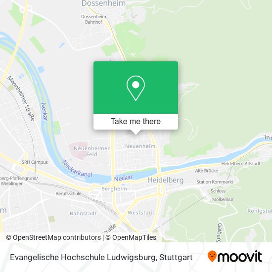 Evangelische Hochschule Ludwigsburg map