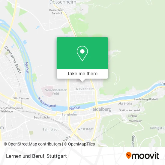 Карта Lernen und Beruf