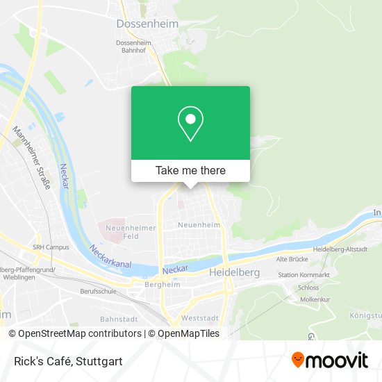 Карта Rick's Café