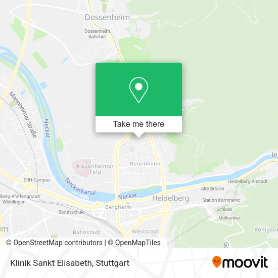 Карта Klinik Sankt Elisabeth