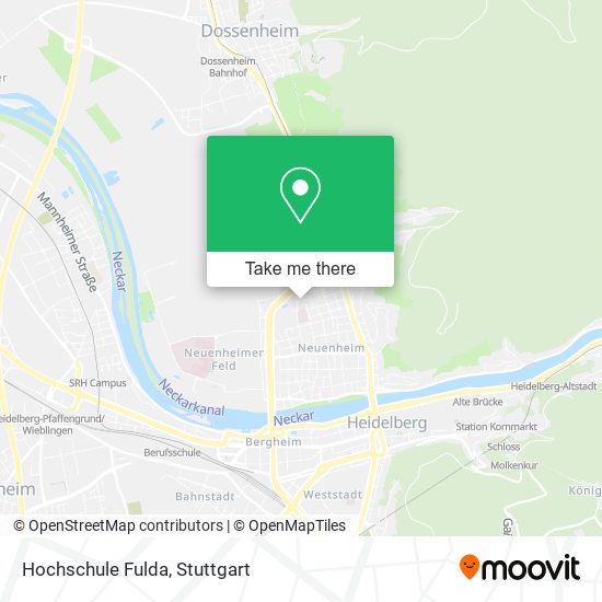 Hochschule Fulda map