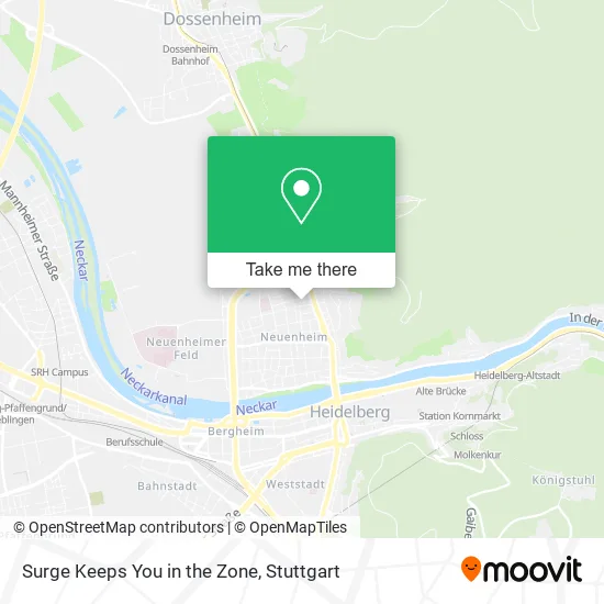 Карта Surge Keeps You in the Zone