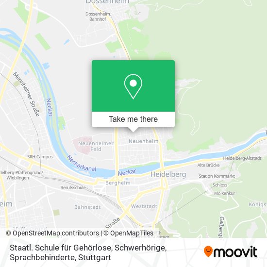 Staatl. Schule für Gehörlose, Schwerhörige, Sprachbehinderte map