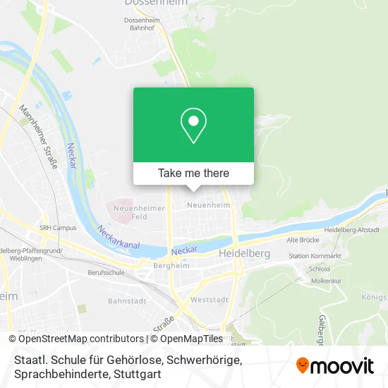 Карта Staatl. Schule für Gehörlose, Schwerhörige, Sprachbehinderte