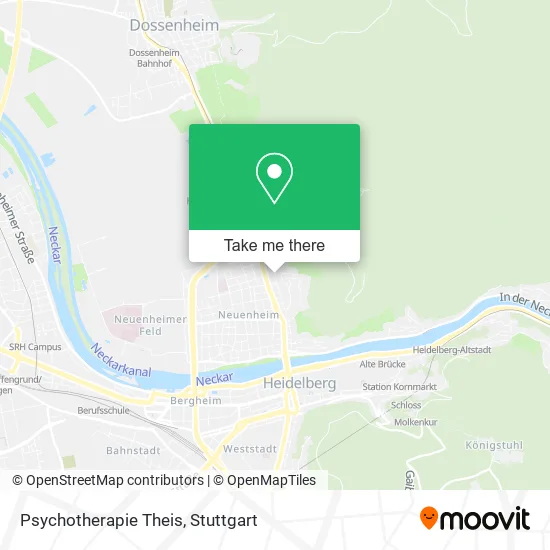 Карта Psychotherapie Theis