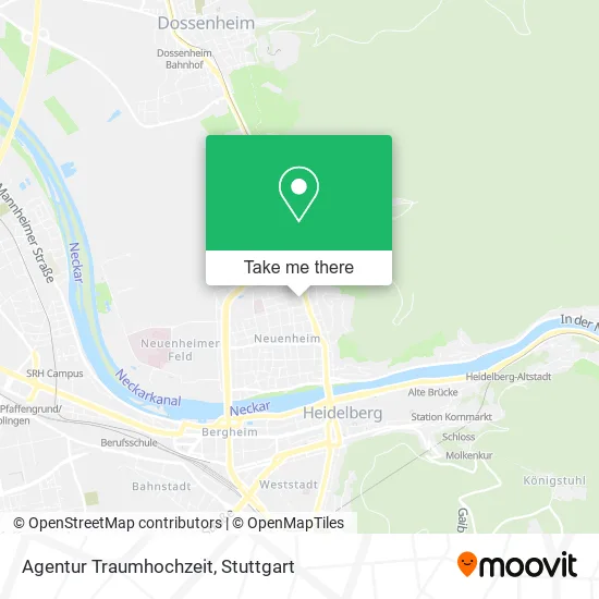 Карта Agentur Traumhochzeit