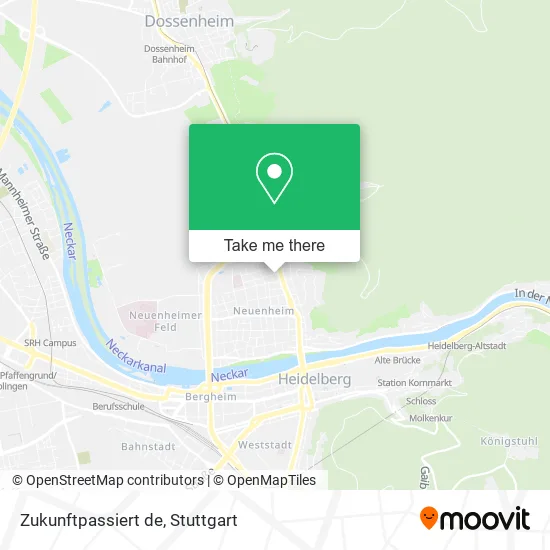 Карта Zukunftpassiert de
