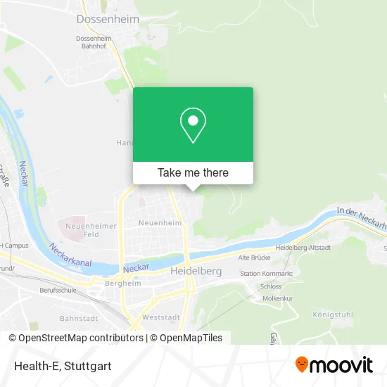 Карта Health-E