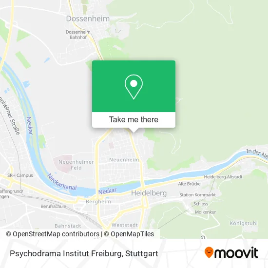 Карта Psychodrama Institut Freiburg
