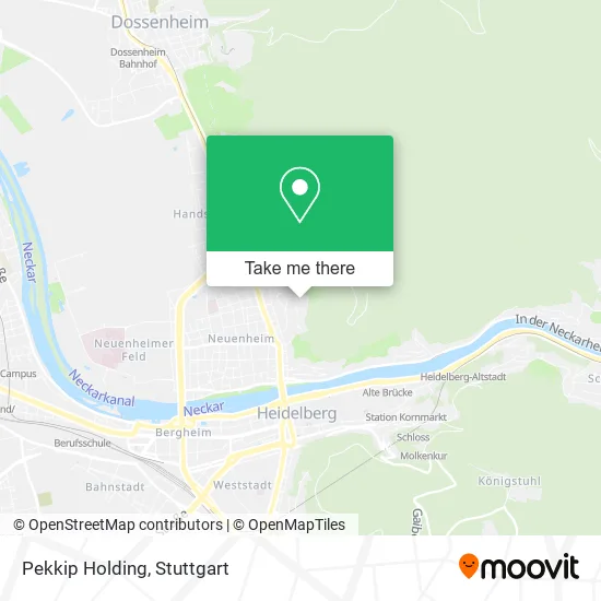 Карта Pekkip Holding