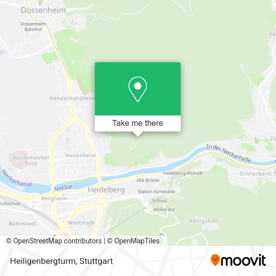 Карта Heiligenbergturm