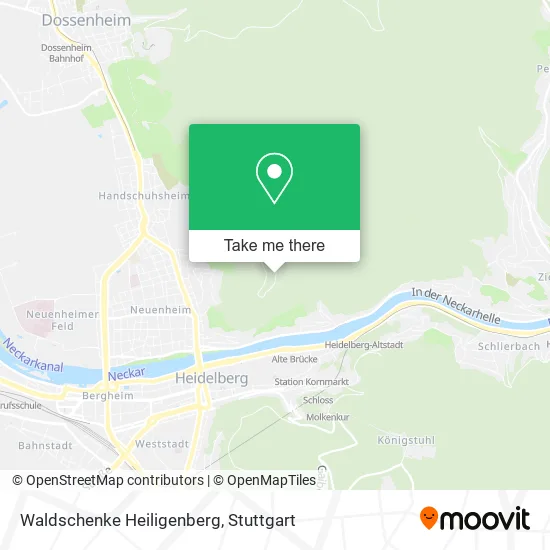Карта Waldschenke Heiligenberg