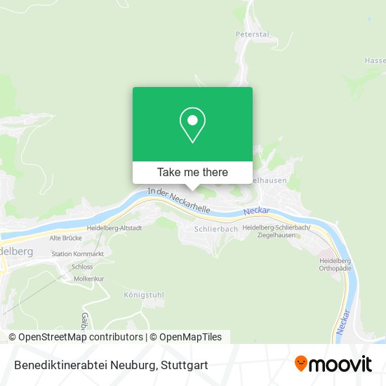 Benediktinerabtei Neuburg map