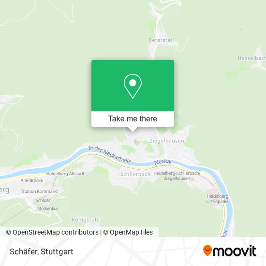 Карта Schäfer