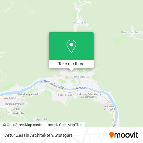 Artur Zessin Architekten map