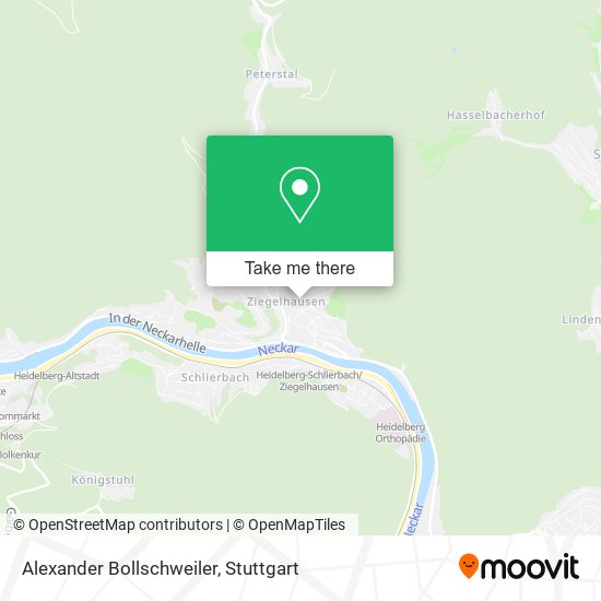 Alexander Bollschweiler map
