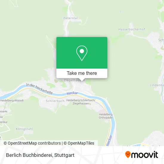 Карта Berlich Buchbinderei