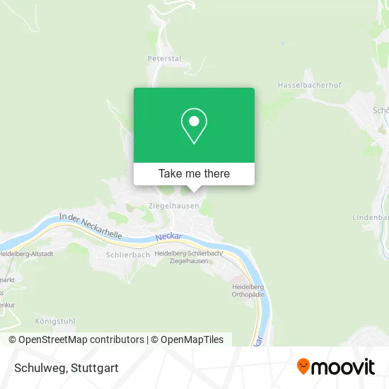 Карта Schulweg
