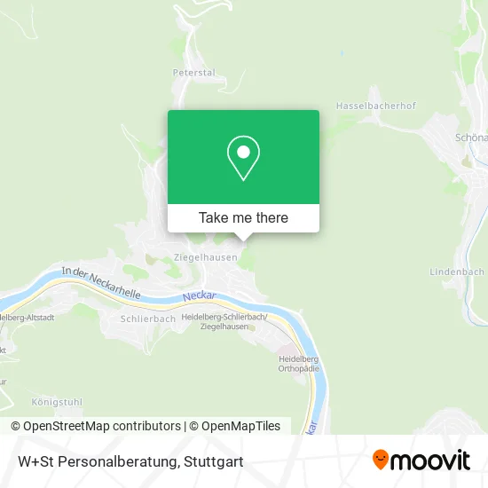Карта W+St Personalberatung