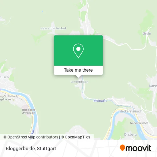 Карта Bloggerbu de