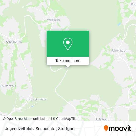 Jugendzeltplatz Seebachtal map