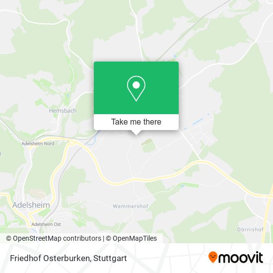 Friedhof Osterburken map