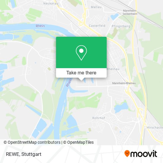 REWE map