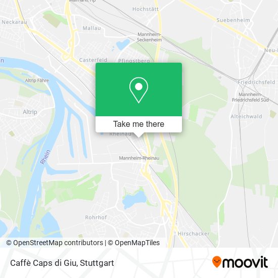 Caffè Caps di Giu map