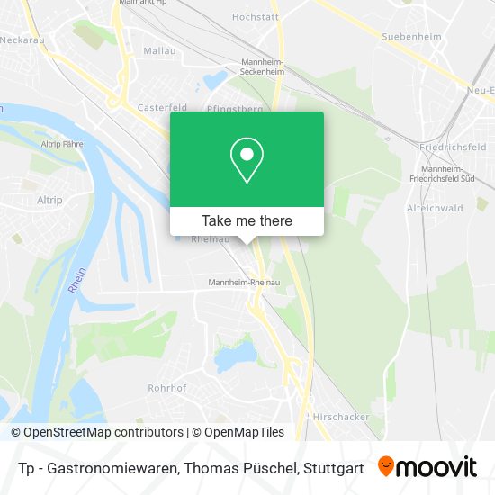 Tp - Gastronomiewaren, Thomas Püschel map