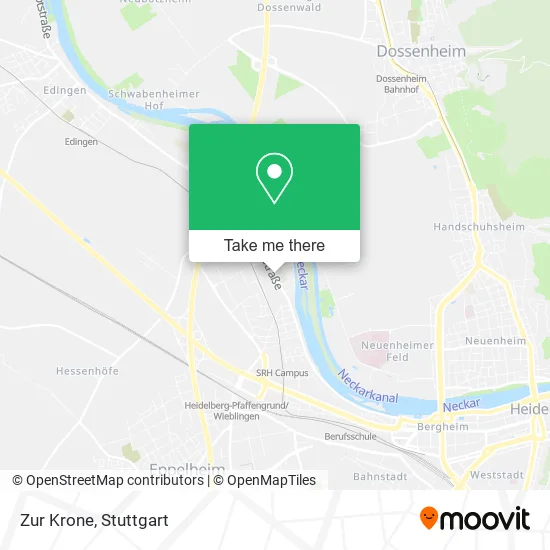 Карта Zur Krone