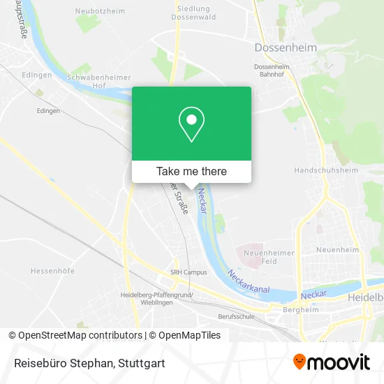 Карта Reisebüro Stephan