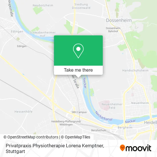 Карта Privatpraxis Physiotherapie Lorena Kemptner