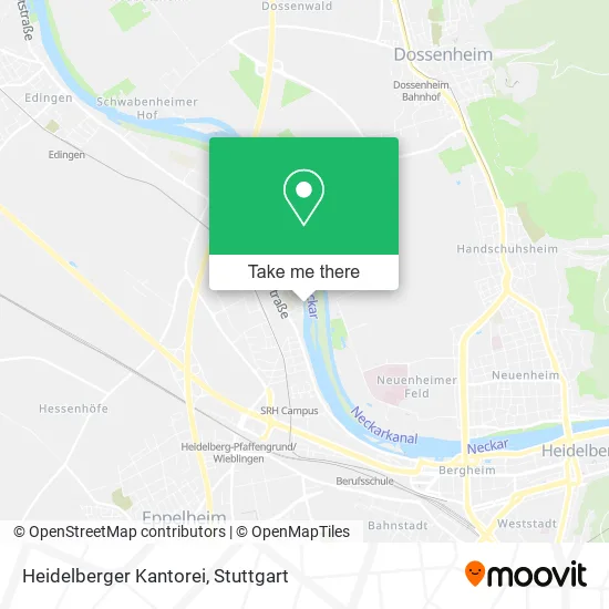 Карта Heidelberger Kantorei