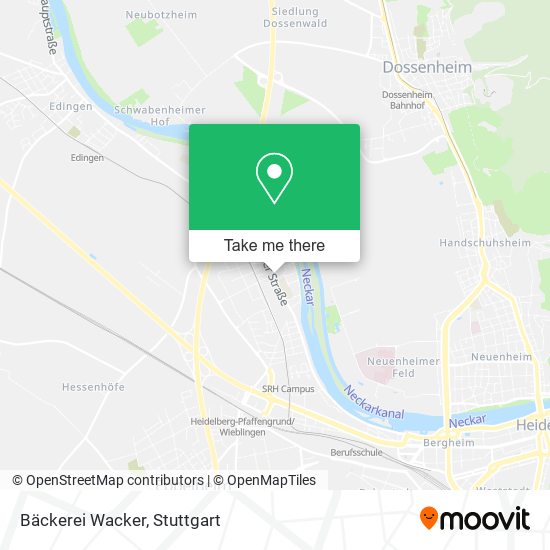 Bäckerei Wacker map