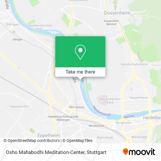 Карта Osho Mahabodhi Meditation-Center