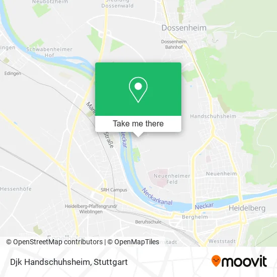 Карта Djk Handschuhsheim