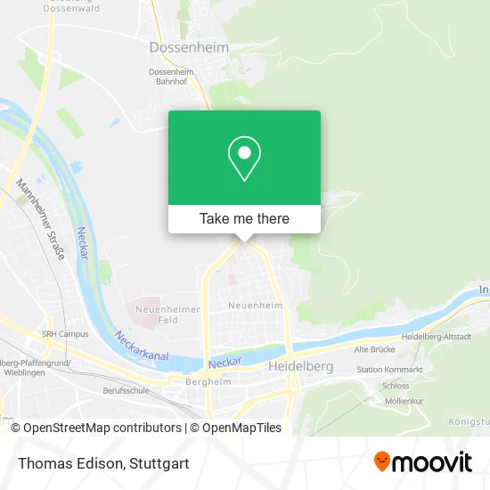 Карта Thomas Edison