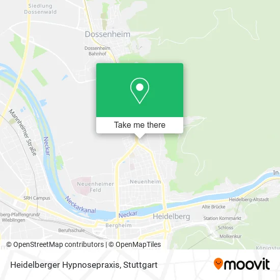 Карта Heidelberger Hypnosepraxis