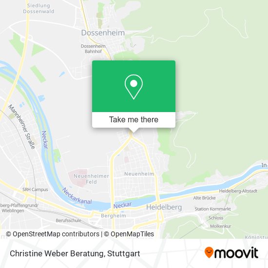 Christine Weber Beratung map