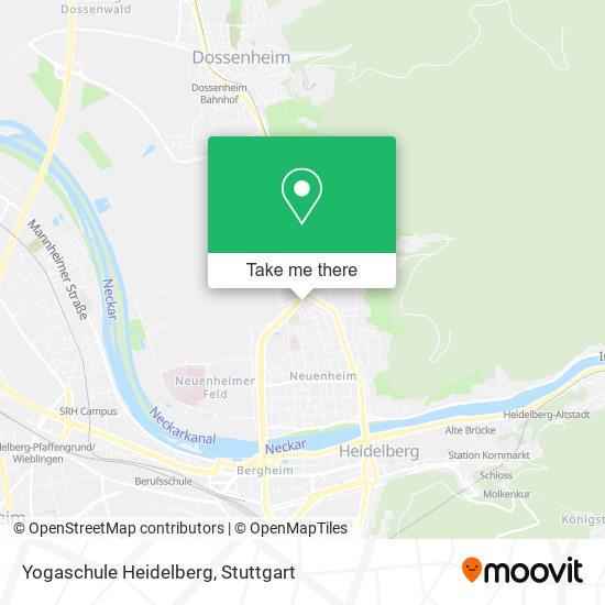 Yogaschule Heidelberg map